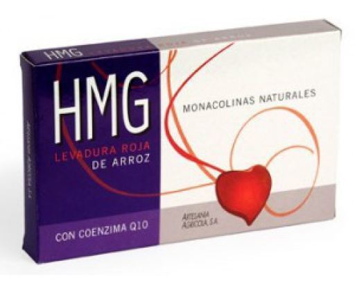 Hmg (Red rice yeast) 60 Capsules