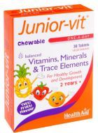 JuniorVit Chewable for Children Over 2 Years 30 Tablets