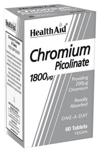 Chromium Picolinate Essential Trace Element 60 Tablets