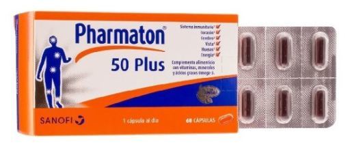 Pharmaton Plus 50 Capsules