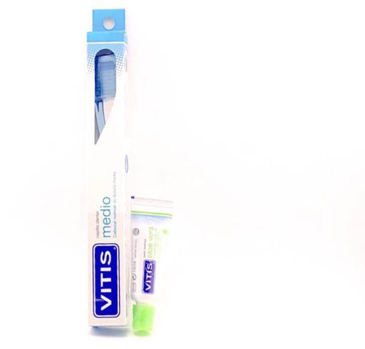 Vitis adult toothbrush medium box V2