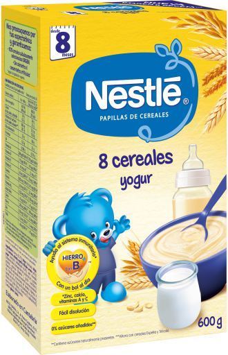 Gruel 8 Cereals with Yogurt 600 g