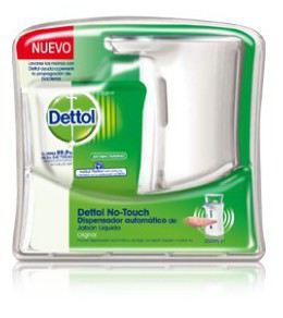 Dispenser with refill Original Dettol No Touch