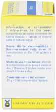 Silicea vitamin d6 tegorsales Nº11 350 tablets