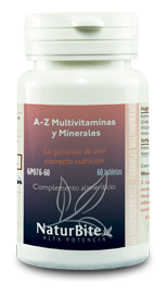 AZ Multivitamins and Minerals 60 Tablets