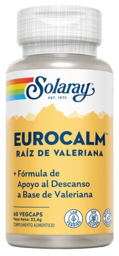 Solaray Eurocalm 60 Vegetable Capsules