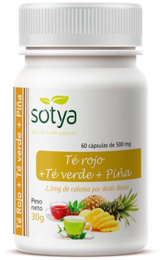 Sotya Green Tea + Red Tea + Pineapple 60 capsules