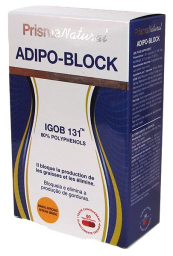 Prisma Natural Adipo-Block African Mango 60 capsules