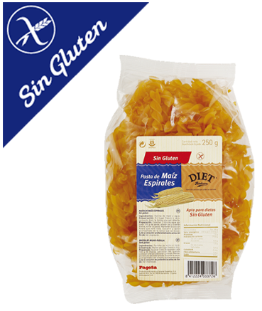 Diet R&aacute;disson Spirals Maiz S / gluten