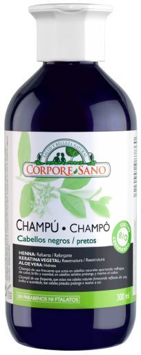 Corpore Sano Henna Shampoo for Black Hair 300 ml