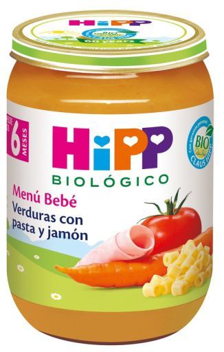 Potitos Vegetables with Pasta and Ham 190 gr