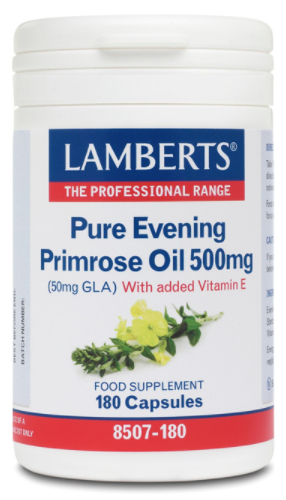 Lamberts Evening primrose-pure primrose oil 500 mg 180 capsules