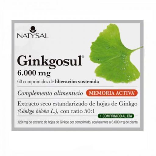 Natysal Ginkgosul 60 Capsules
