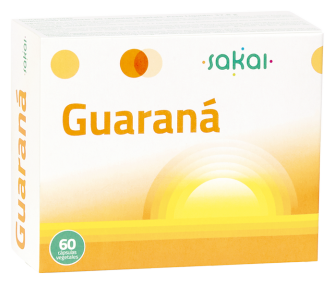 Sakai Guarana capsules instant energy 60 capsules
