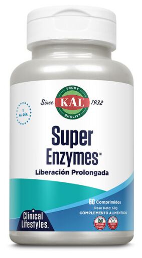 Kal Super Enzymes 60 Comprimidos