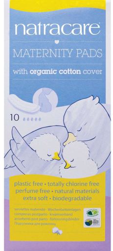 Natracare Postpartum Compresses 10 uds