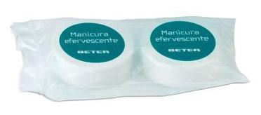 Manicure bubbling tablets