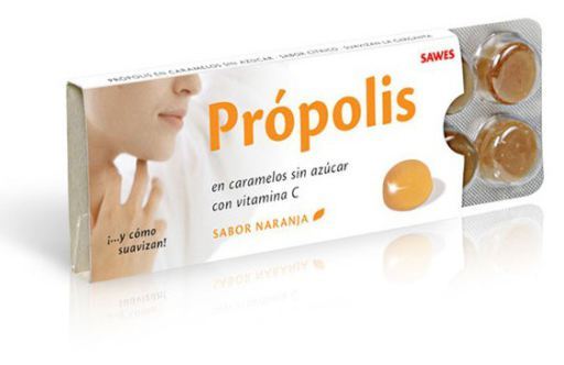 Sawes Propolis Orange Candy Blister 22 gr