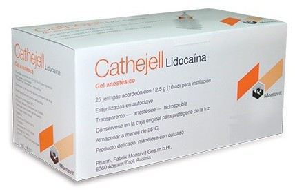 Corysan Cathejell Lidocaine Gel 25 Syringe 12.5 Gr