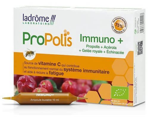 Ladr&ocirc;me Immuno + bio, 20 ampoules