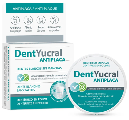 Dentyucral Anti-Plaque Dental Powder 50 gr