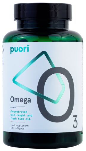 Omega O3 pure from wild anchovies 120 Capsules