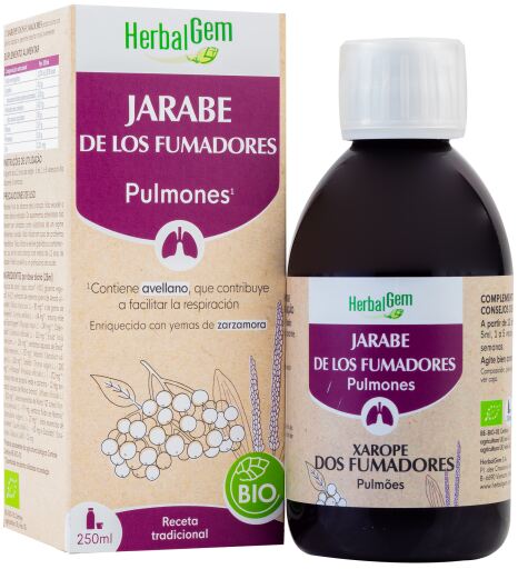 Jarabe de los Fumadores - HerbalGem - 250 ml