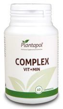 Complex Vitamins + Minerals 60 Capsules Eco