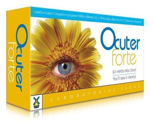 Laboratorios Tegor Ocuter forte 45 tablets