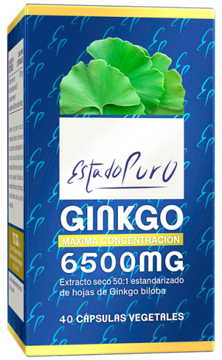 Ginkgo Pure State 6500mg 40 capsules