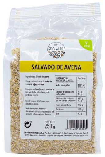 INT-SALIM Oat bran 250 Gr.