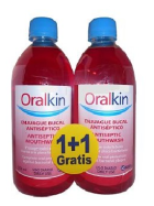 Oralkin Mouthwash 500 ml Pack 2 x 1