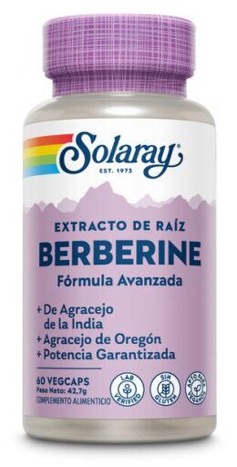 Solaray Berberine 60 C&aacute;psulas