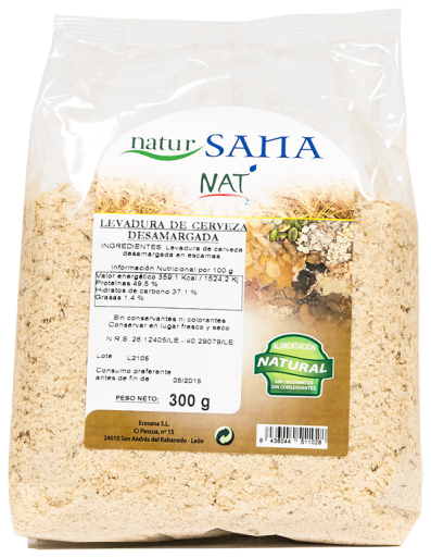Debittered yeast 300g Natursana