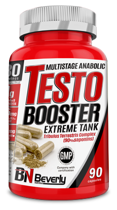 Testo Booster Extreme Tank with Tribulus terrestri 90 Capsules