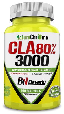 CLA 80% 3000 1000 mg100 Pearls