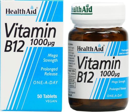 HealthAid Vitamin B12 Daily Supplement in Capsules