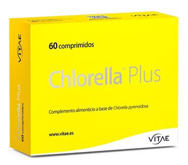 Chlorella plus food supplement tablets