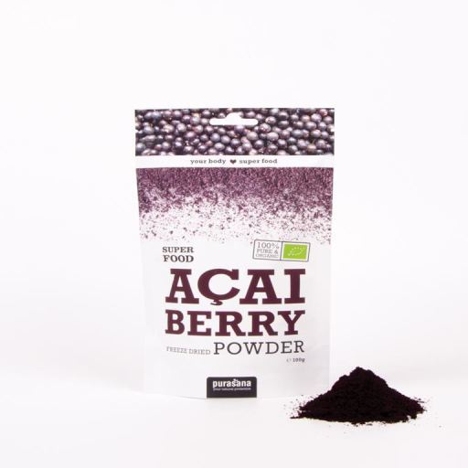 Açaiberry powder.
