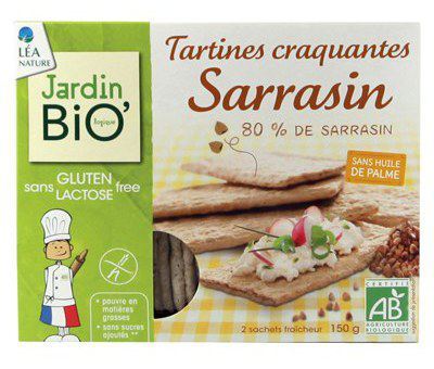 Jardin Bio Buckwheat Crackers 150 Gr