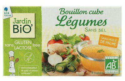 Jardin Bio Vegetable Broth Cube No Salt Added 8 X 9 Gr