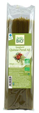 Jardin Bio Quinoa Spaghetti, Parsley and Garlic 500 Gr