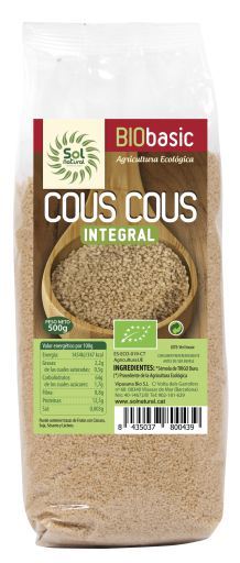 Sol Natural Cous cous-Integral Bio 500 gr