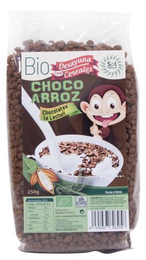 Children Chocolate Rice Cereal Bio 250 gr