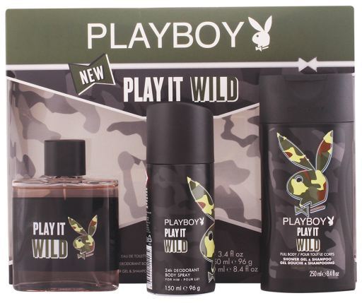 Wild Man case (Cologne 100 v + Deodorant + Gel)