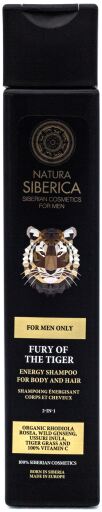 For Men Only 2-in-1 Tiger&#39;s Fury Energizing Shampoo 250 ml