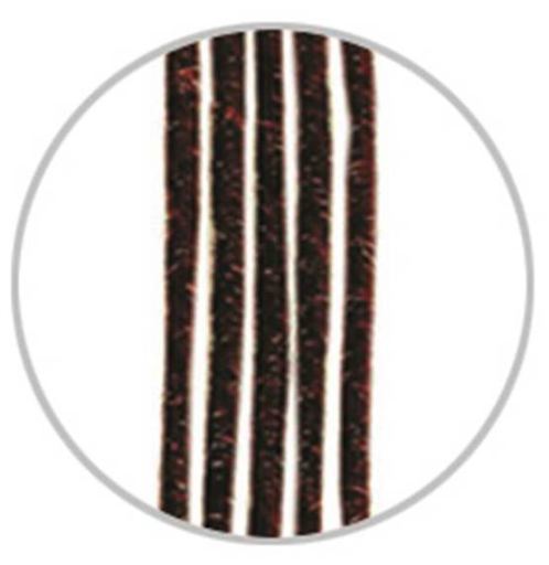 Dread extensions Fiber Lock No. 133 Rasta