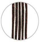 Dread extensions Fiber Lock No. 133 Rasta
