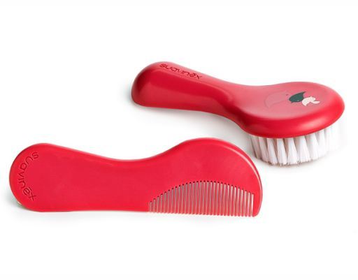 Suavinex Comb Brush Set Bla