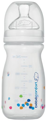 240 Ml Bottle With Silicone Teat M (Medium Flow)